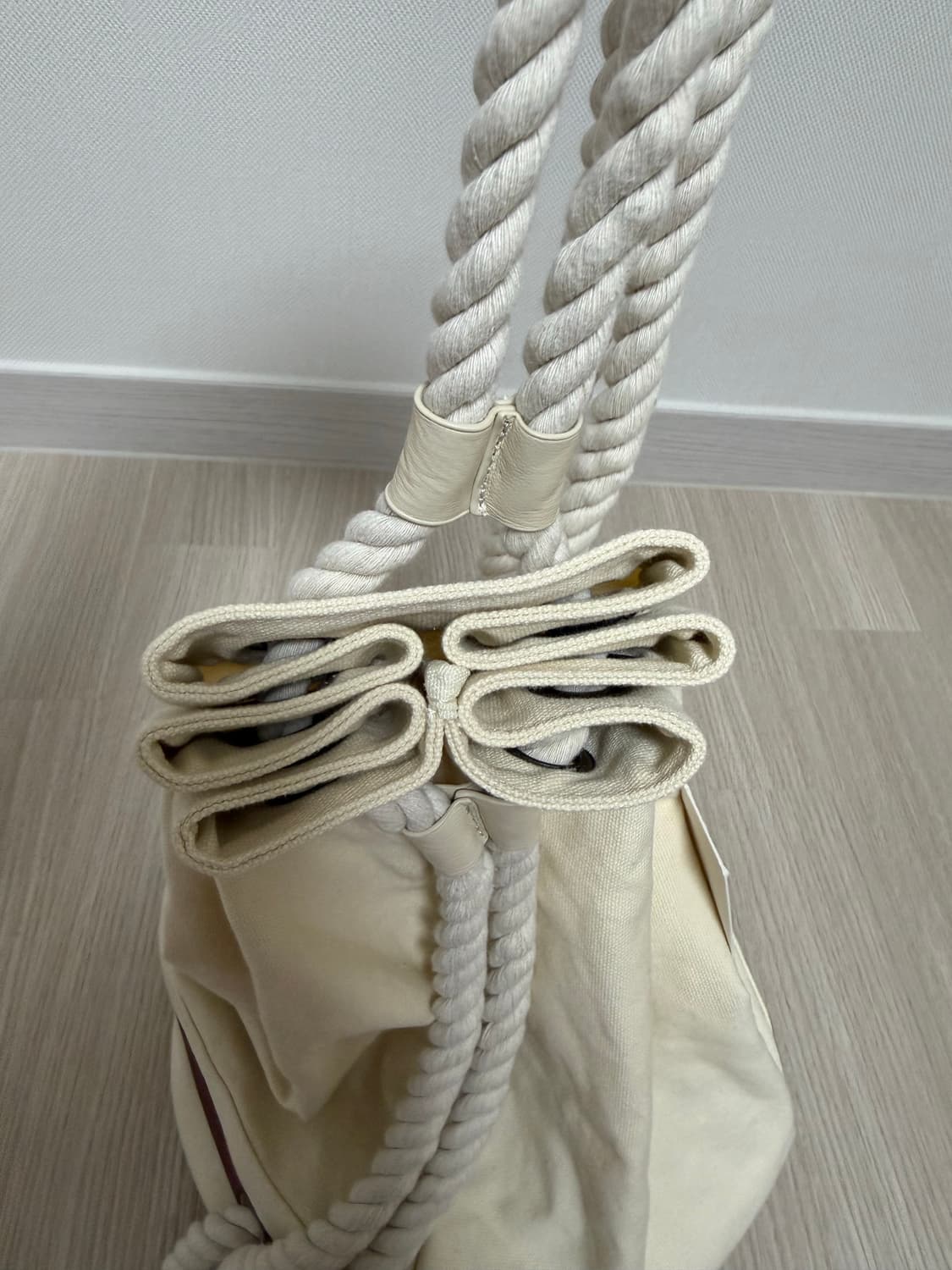 자라 50주년 캔버스 백 짐색 세일러 백 새상품 상품이미지6