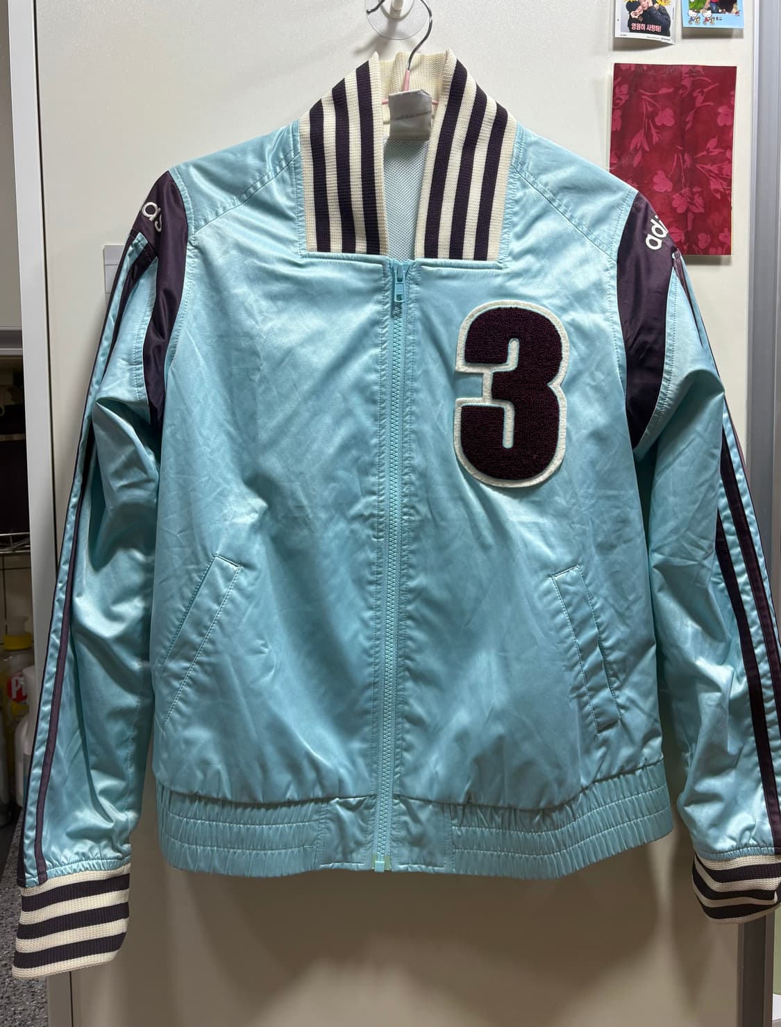 아디다스 민트 집업 자켓 바람막이 상품이미지2