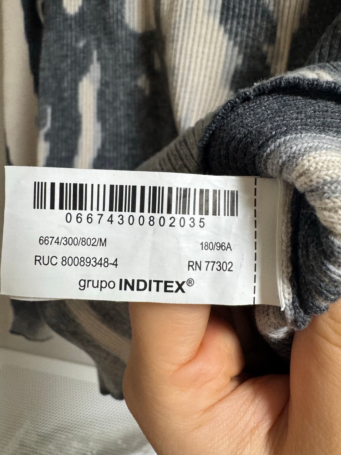 Zara 남자 니트 M 상품이미지2