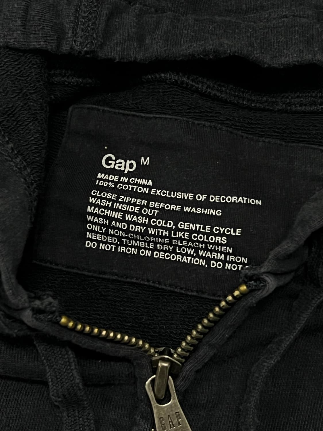 GAP 후드집업 다크네이비 상품이미지3