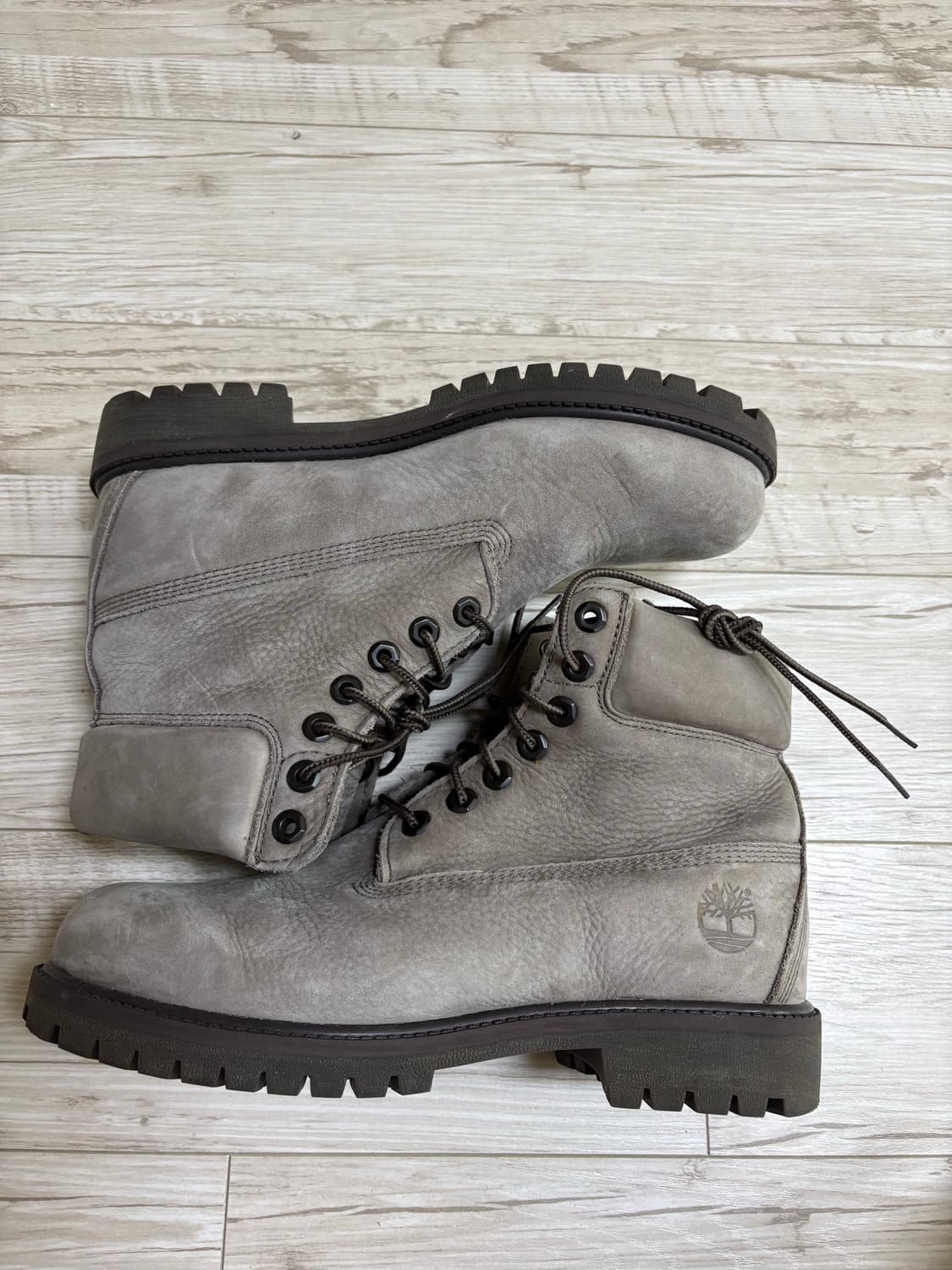 팀버랜드 프리미엄 6인치 워커 부츠 260 그레이 상품이미지2