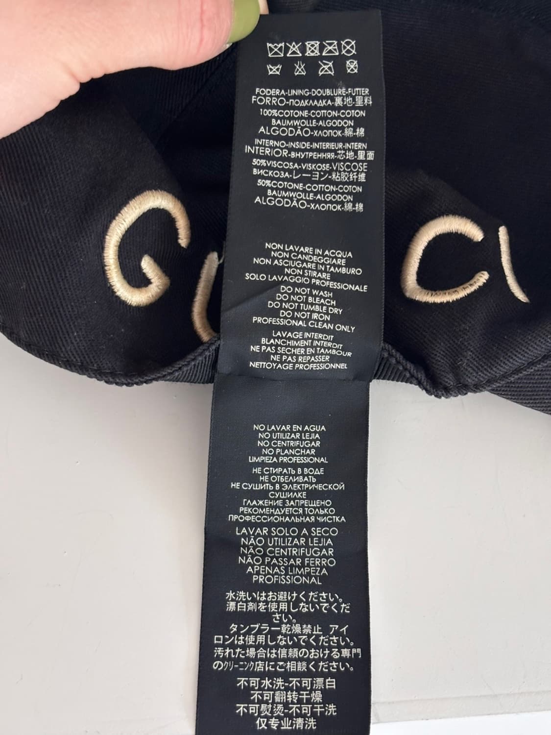 Vintage Gucci Cap 상품이미지9