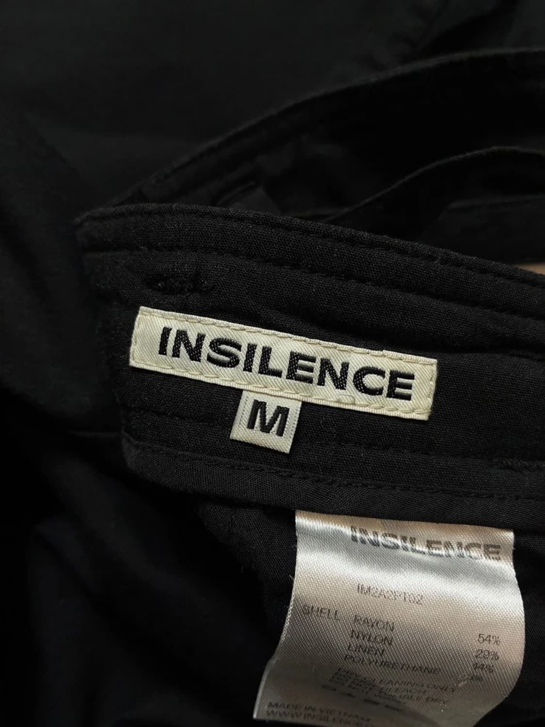 인사일런스 미니멀 벨티드 팬츠 PN9420 상품이미지7