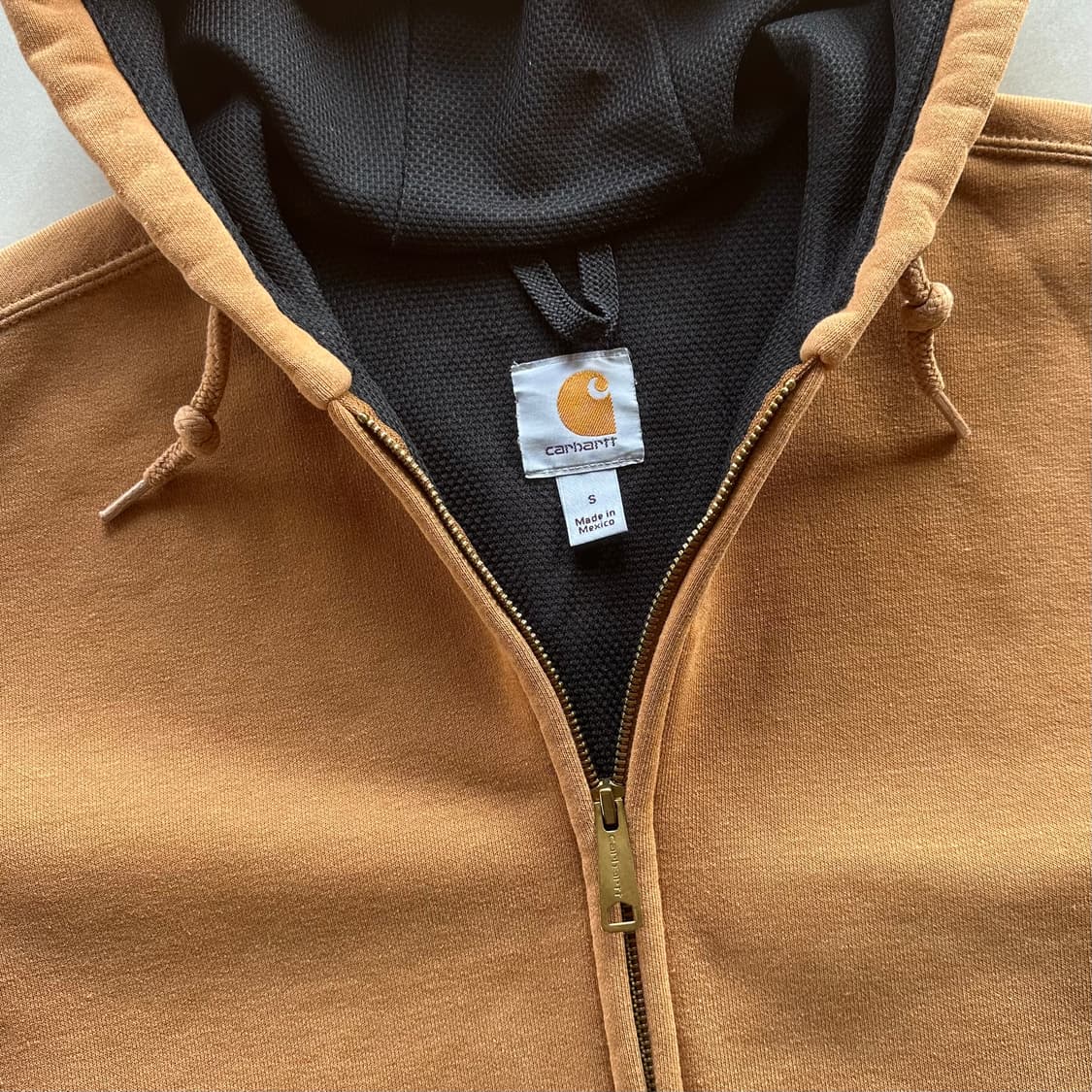 [S-M]칼하트 써멀 레인디펜더 된장 후드집업 상품이미지8