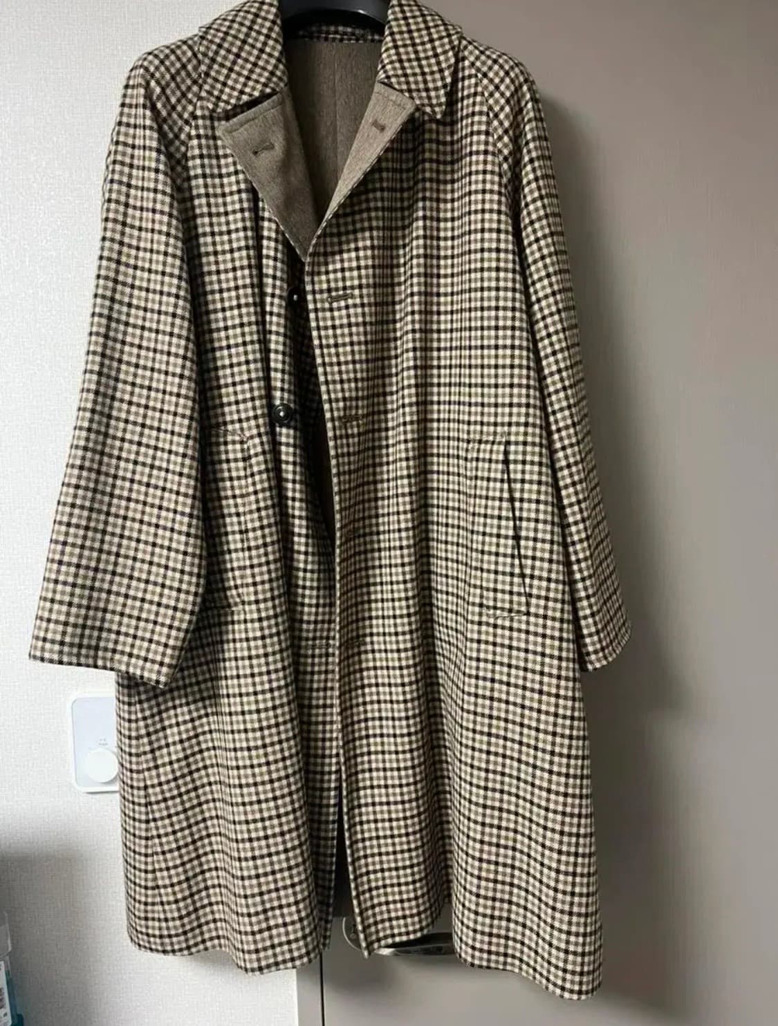 (36) 캡틴선샤인 리버시블 건클럽 코트 상품이미지1