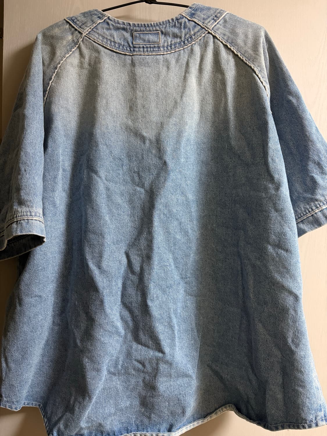 [IAB STUDIO] Denim Baseball Jersey 상품이미지2