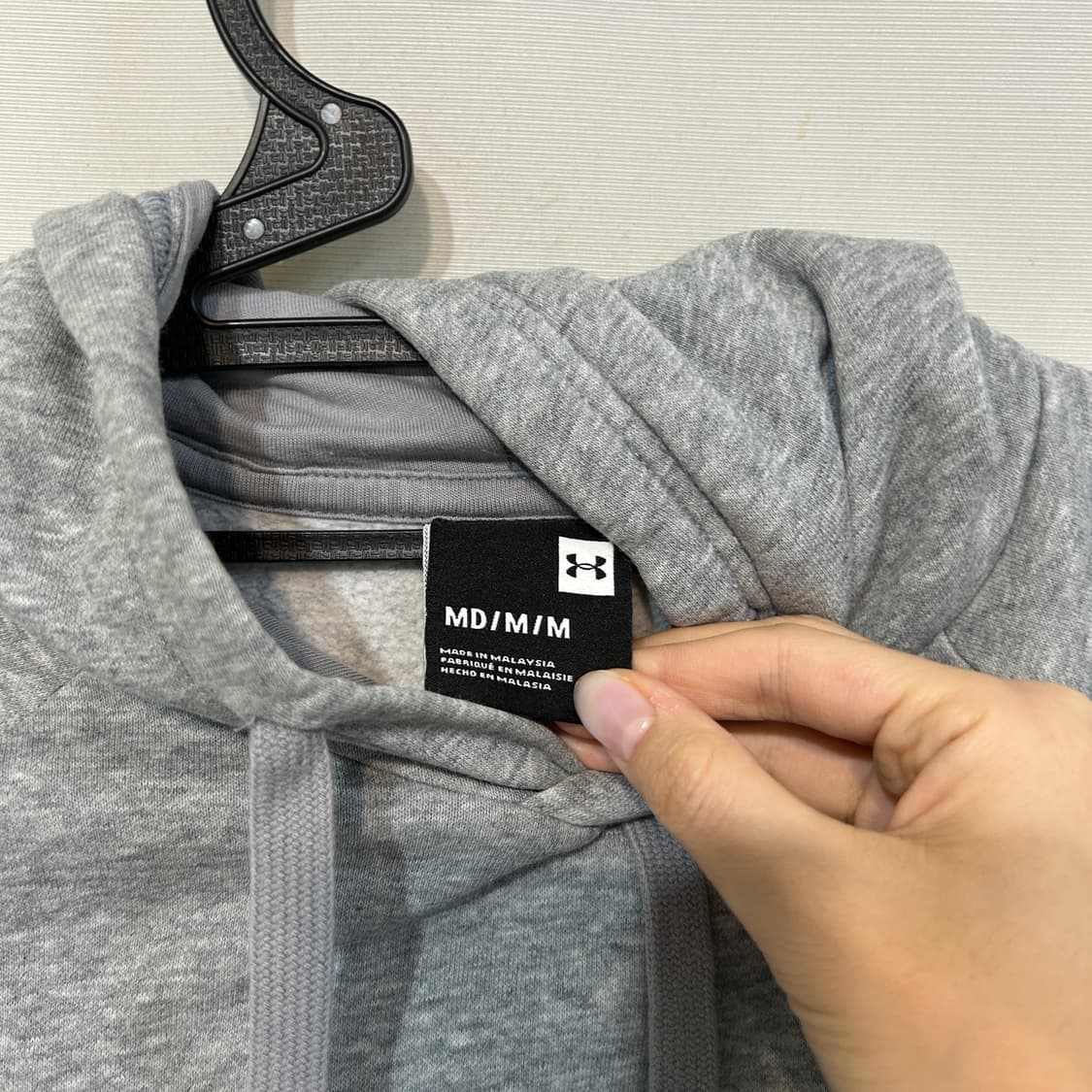 언더아머 남성 기모 후드티 M 상품이미지2