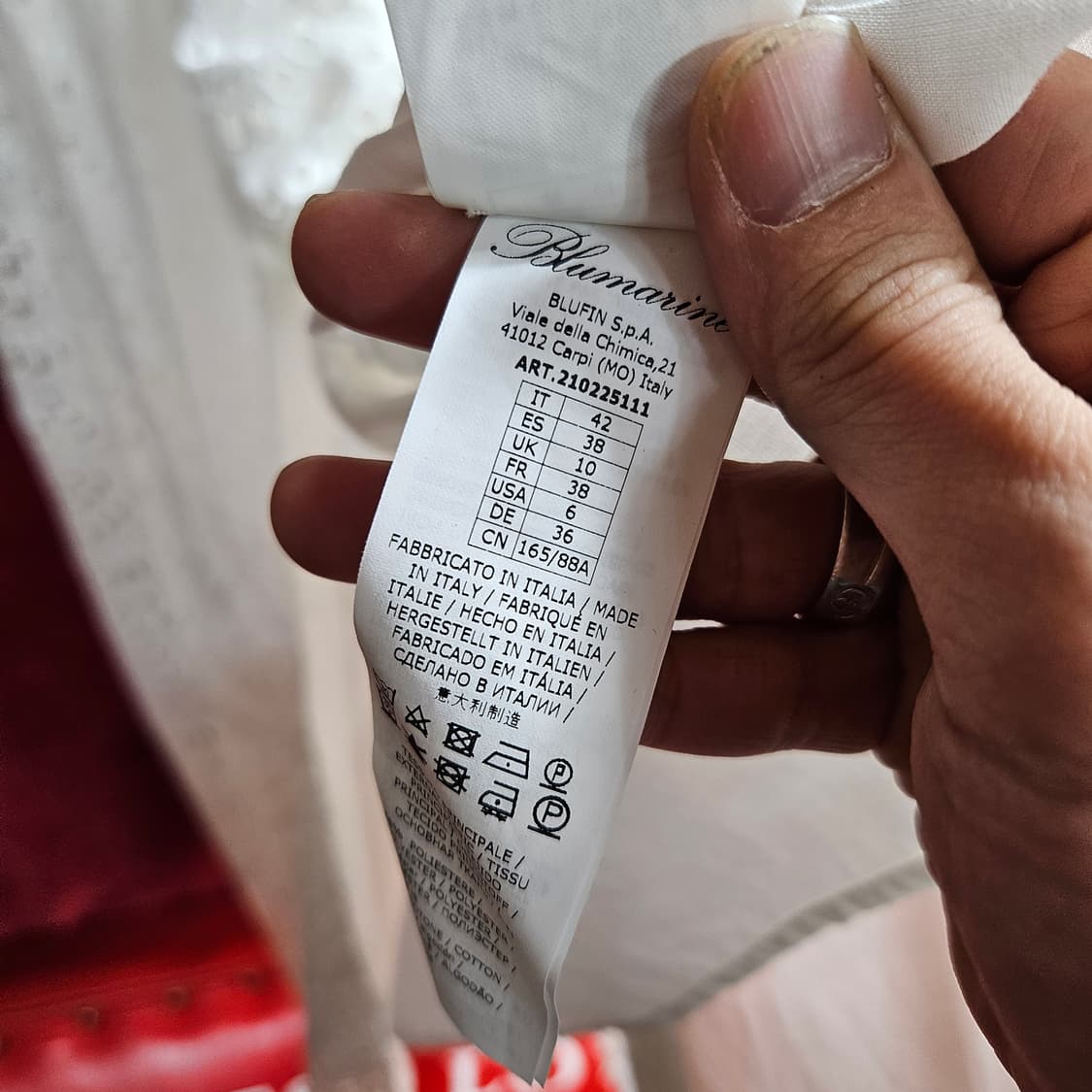 발렌타인(Ballantyne) in italy 크리스탈 체인 벨트 원피스 상품이미지9