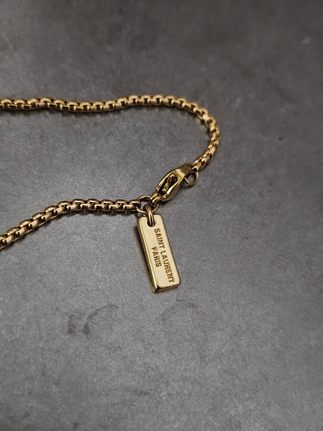 62 생로랑 빈티지 정품 팔찌 업사이클링 써지컬체인 상품이미지2