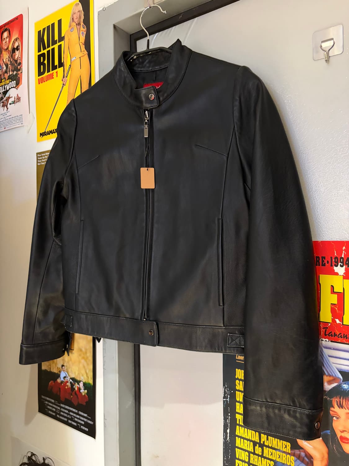 meridian italy 양가죽 레더자켓 상품이미지1