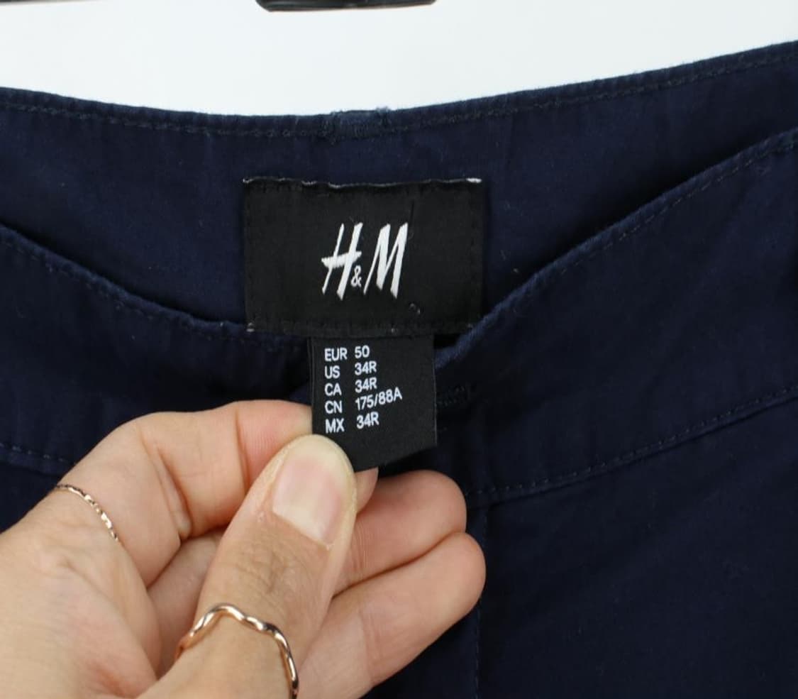 H&M 흐앤므 하프팬츠/반바지 34인치(네이비) 상품이미지4