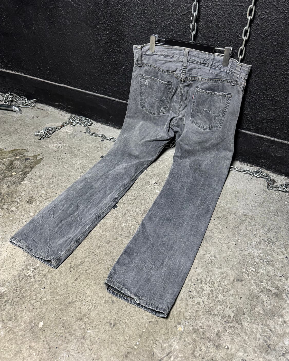 Vintage Grunge Rock Custom Pants 상품이미지10