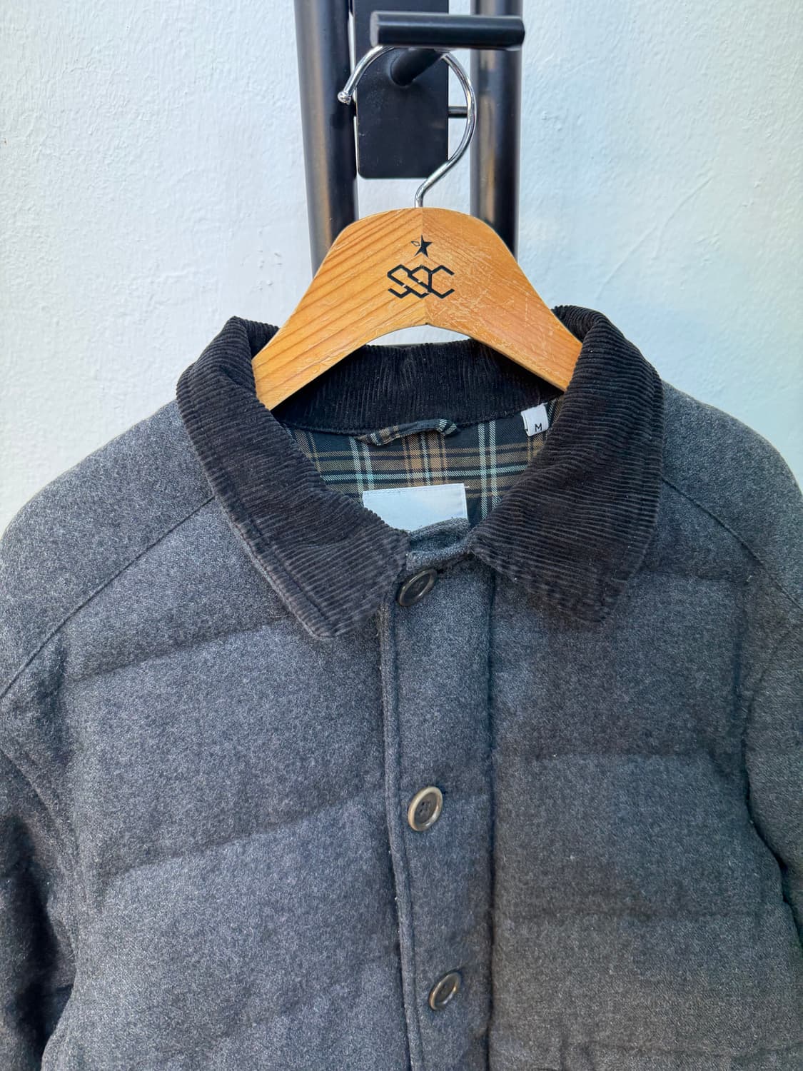 매장판정품) 아스페시 남성 다운 패딩 자켓 M 상품이미지4