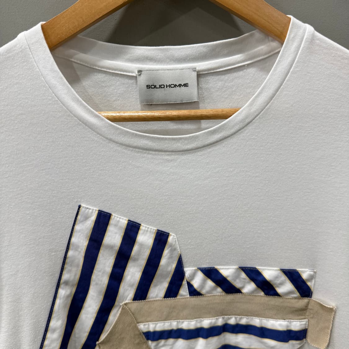 L 솔리드 옴므 SOLID HOMME 반팔 티셔츠 상품이미지3
