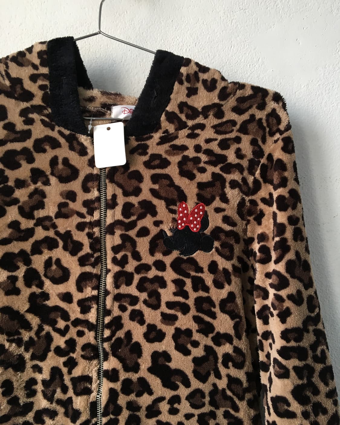 Disney leopard pattern cat ear hood zip  상품이미지5