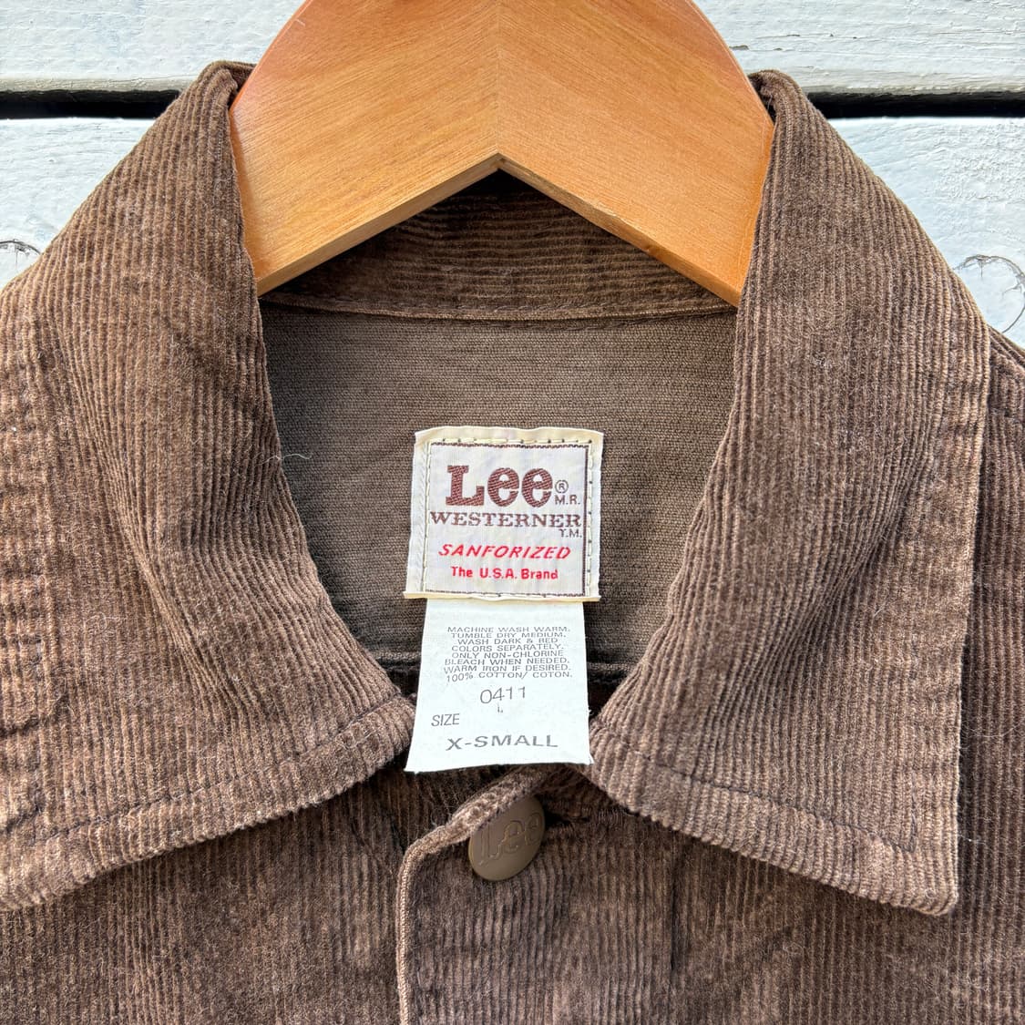 Lee 90s 리 코듀로이 골덴 자켓 (새상품) 상품이미지3