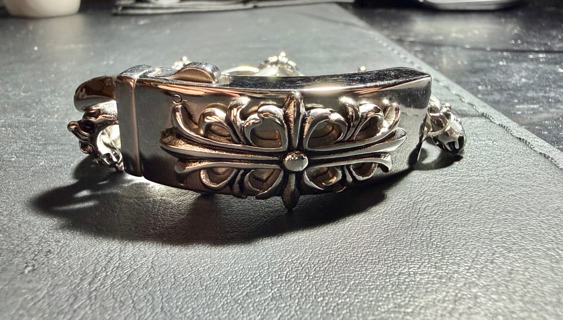 플뢰르 드 리스 (Fleur de lis) 문양 팔찌  상품이미지1