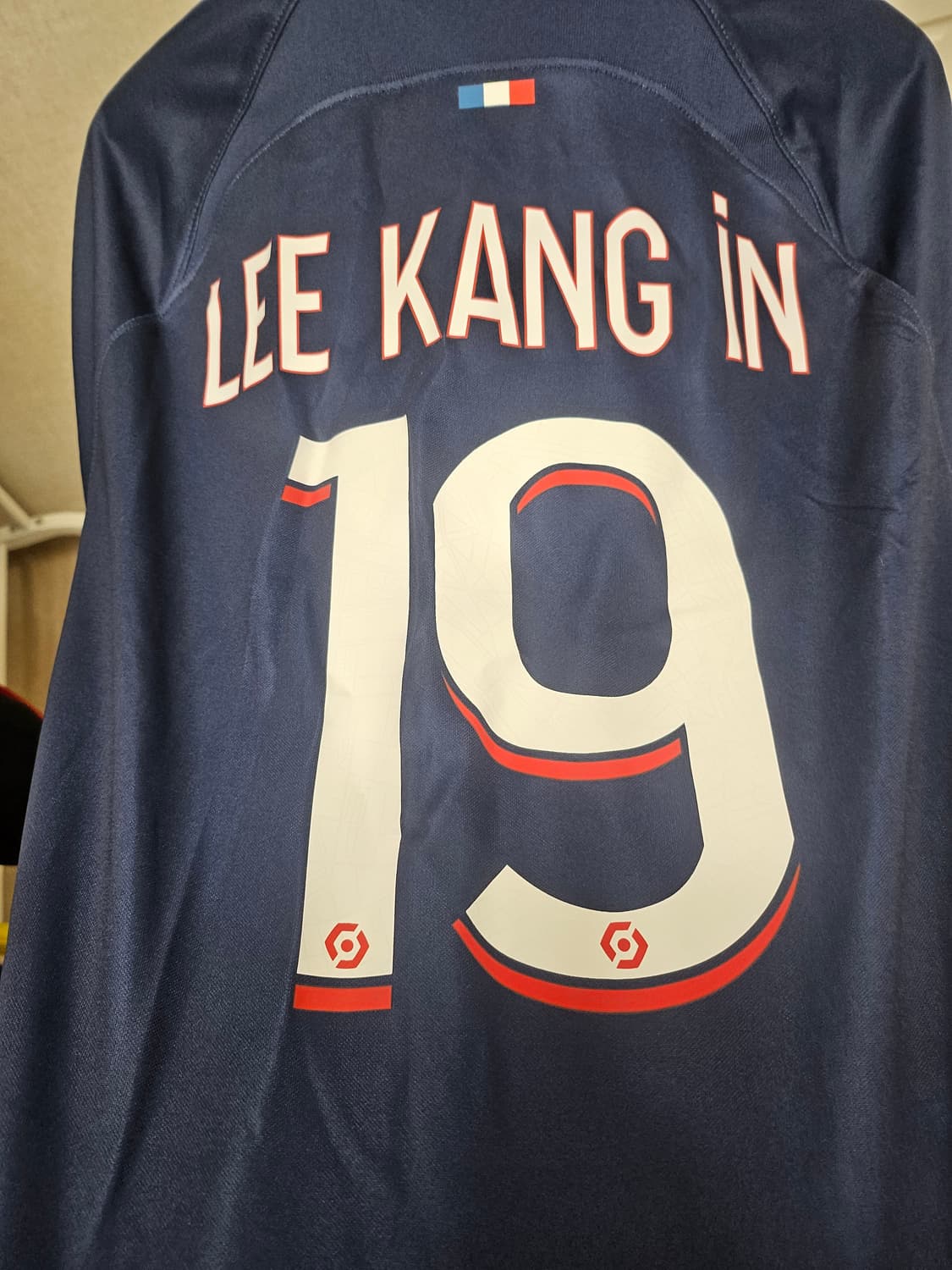 (105)XL☆미착용☆23-24나이키[PSG]파리생제르망이강인풀마킹유니폼 상품이미지8