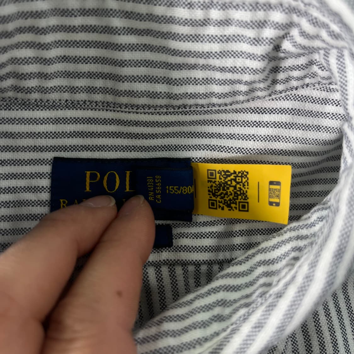 95 폴로랄프로렌 신형라벨 스트라이프 셔츠  상품이미지5