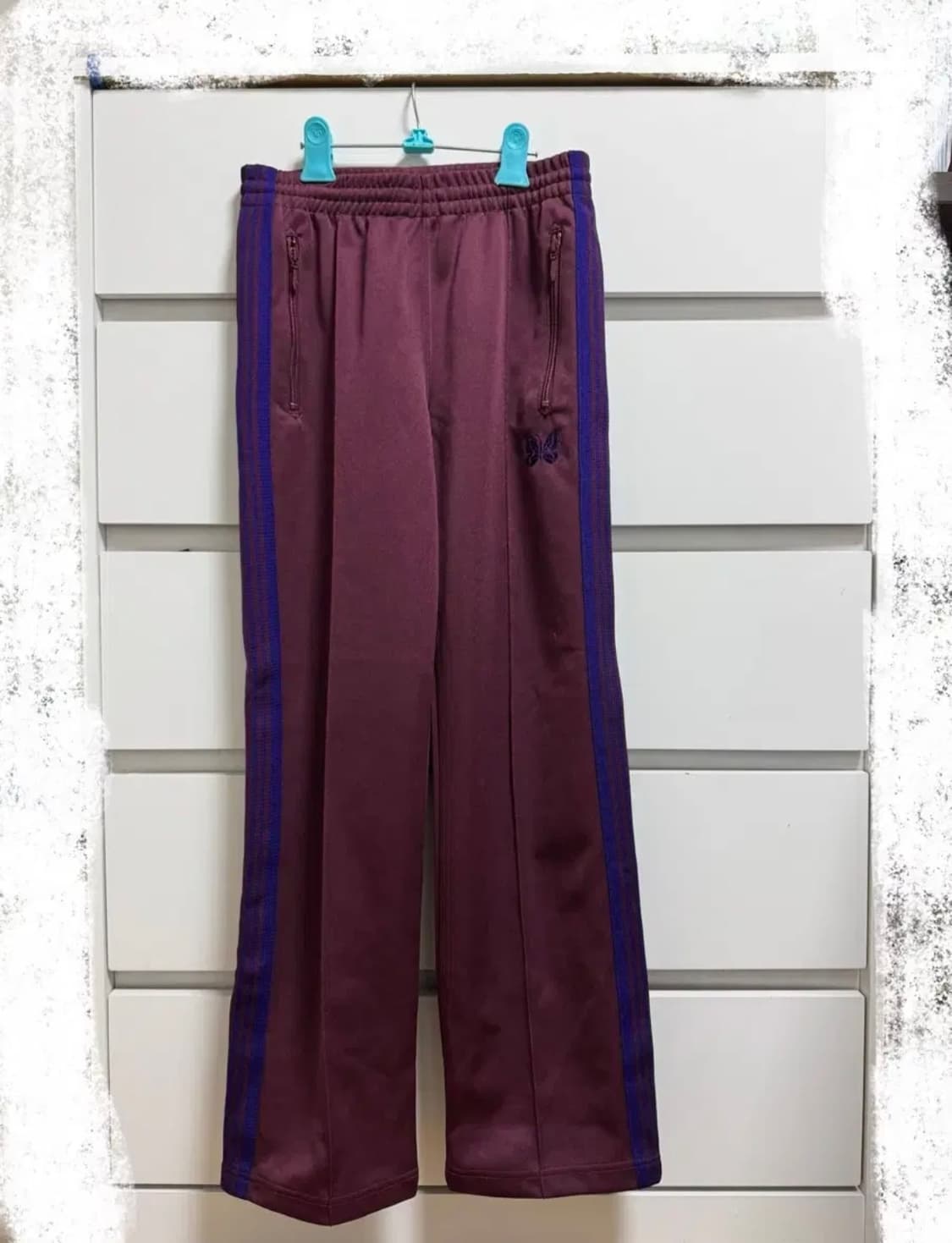 니들스 트랙팬츠 스트레이트 와인 상품이미지3