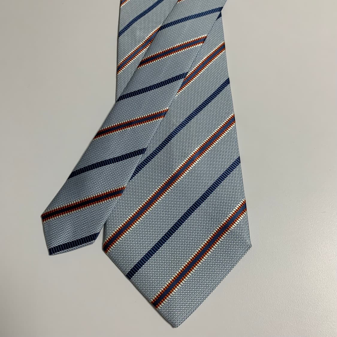 더반 이태리 100실크 스트라이프 명품넥타이 A+등급 9.5cm 상품이미지4