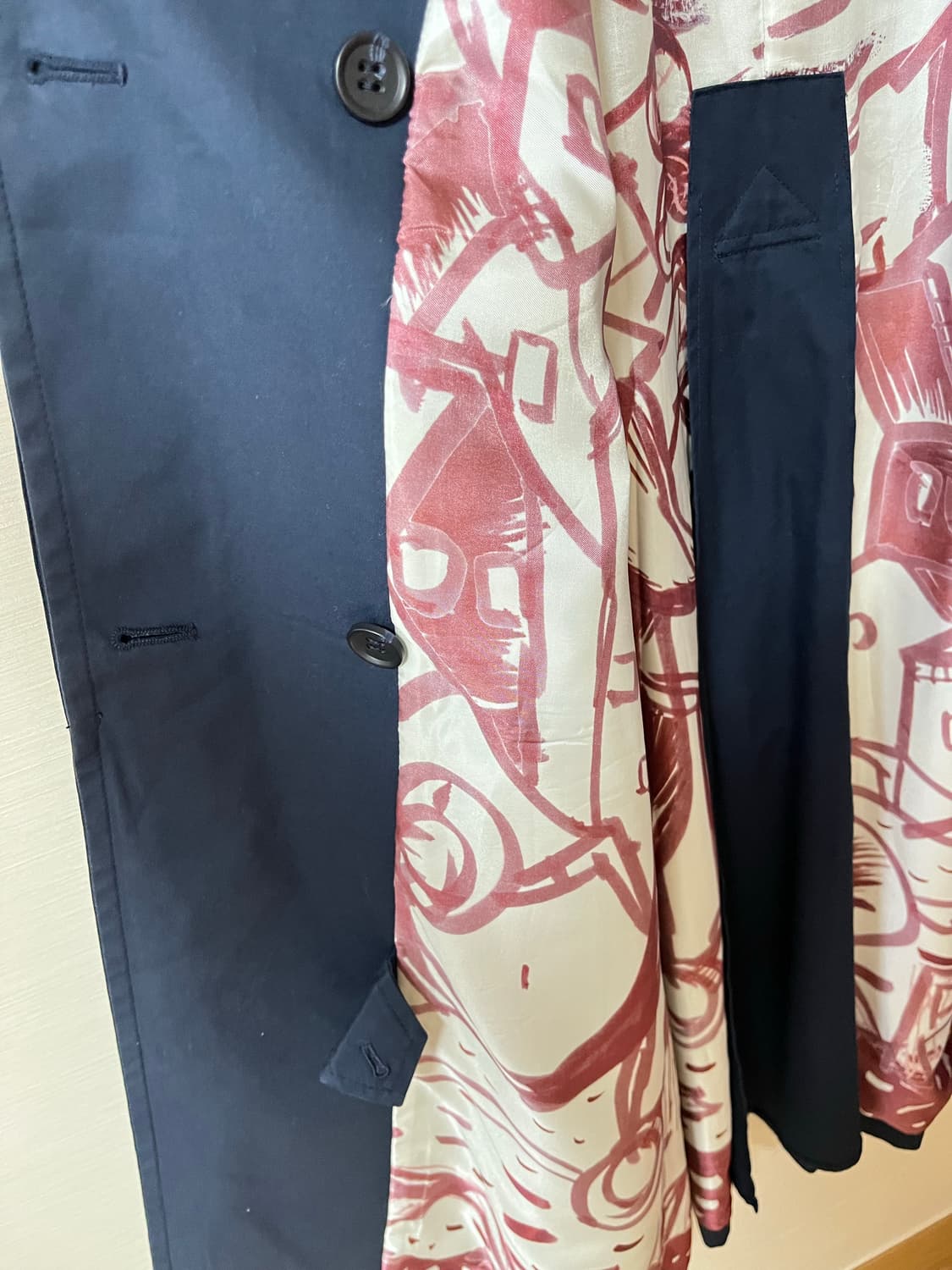 츠모리 치사토 트렌치코트 네이비 TSUMORI CHISATO 상품이미지9