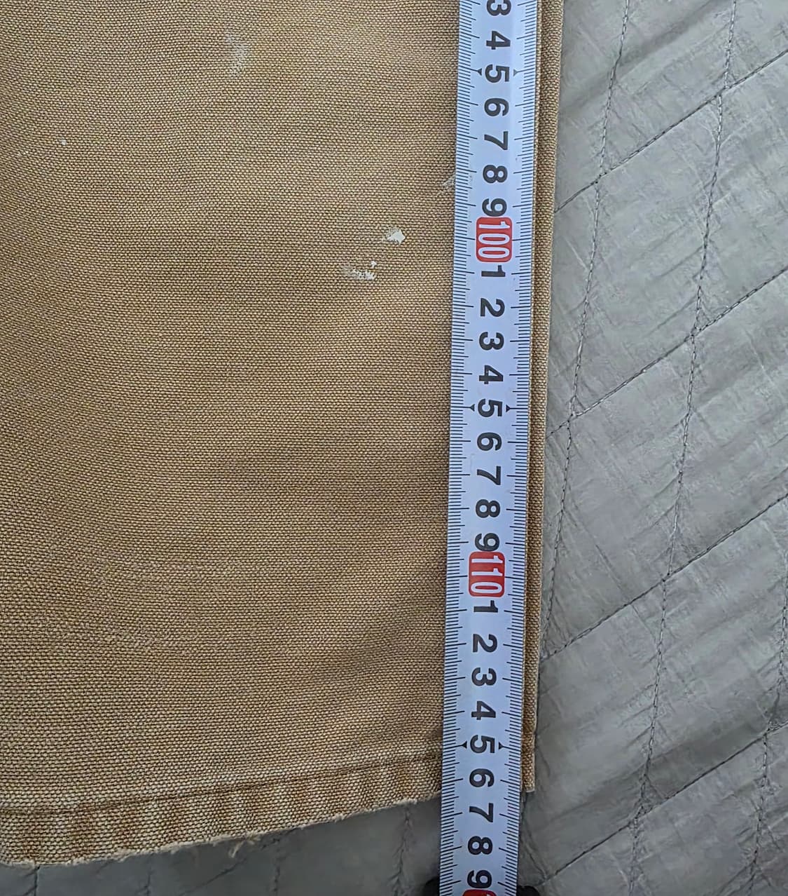 [33X36] 빈티지 칼하트 더블니 B136 BRN 워크팬츠 트래쉬드 상품이미지10