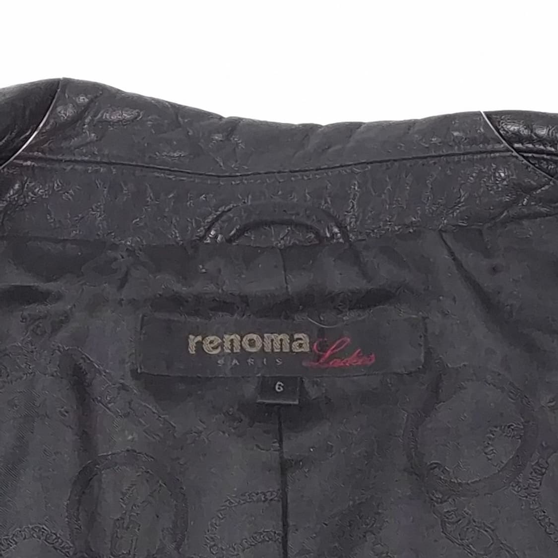 레노마 레이디스 램스킨 레더 블레이저 자켓 6 상품이미지6