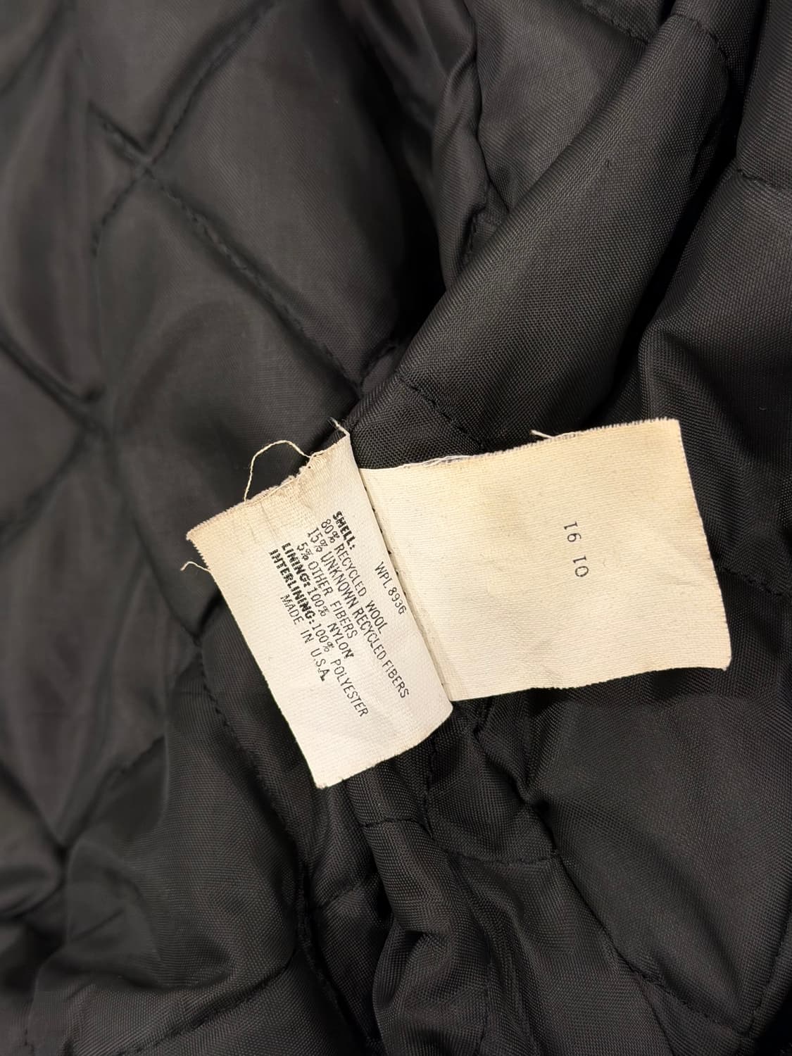 90s Delong MLB 화이트 삭스 울 바시티 자켓 (USA) 상품이미지10