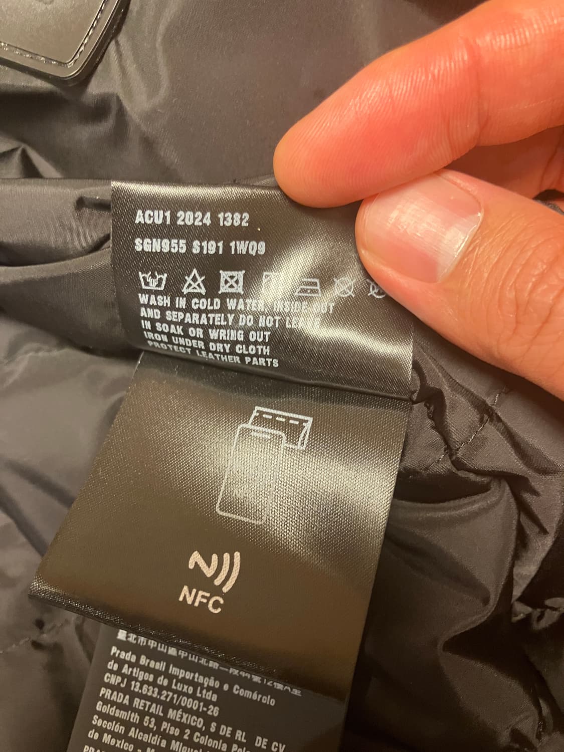 프라다 티모시 패딩 sgn955 54 상품이미지7