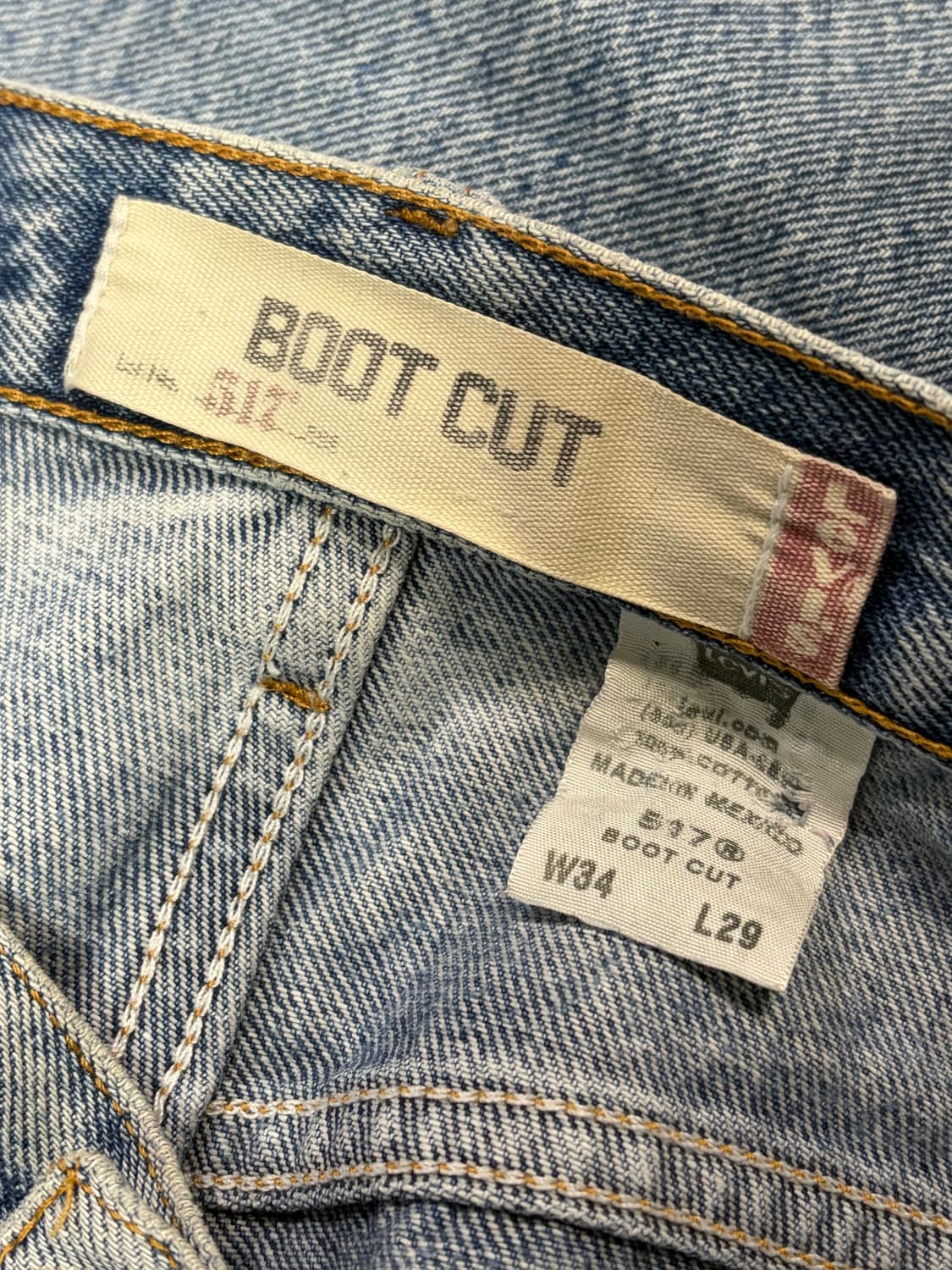 (Made in 멕시코)리바이스 517 34사이즈 상품이미지4