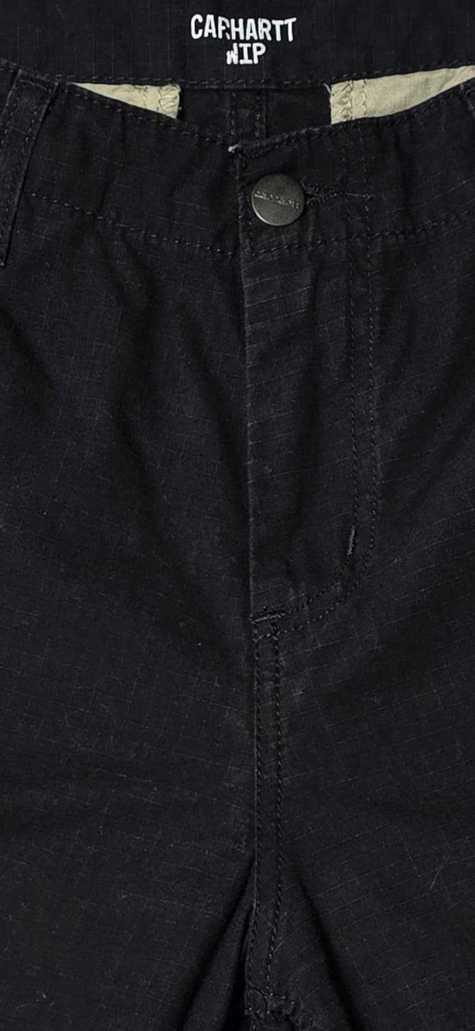 칼하트 WIP 블랙 카고 바지 30x32 상품이미지4