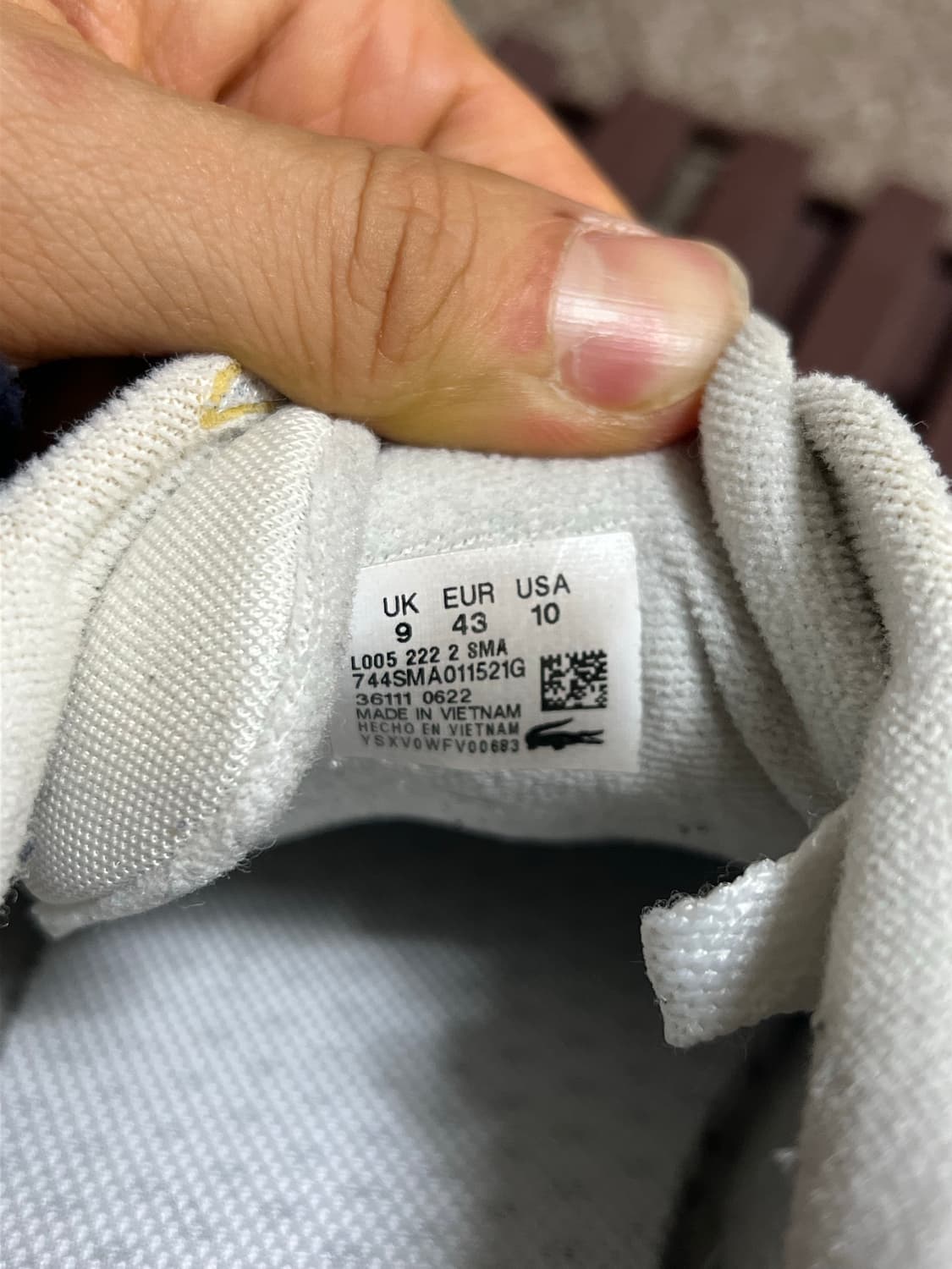 라코스테 스니커즈 270mm 상품이미지6