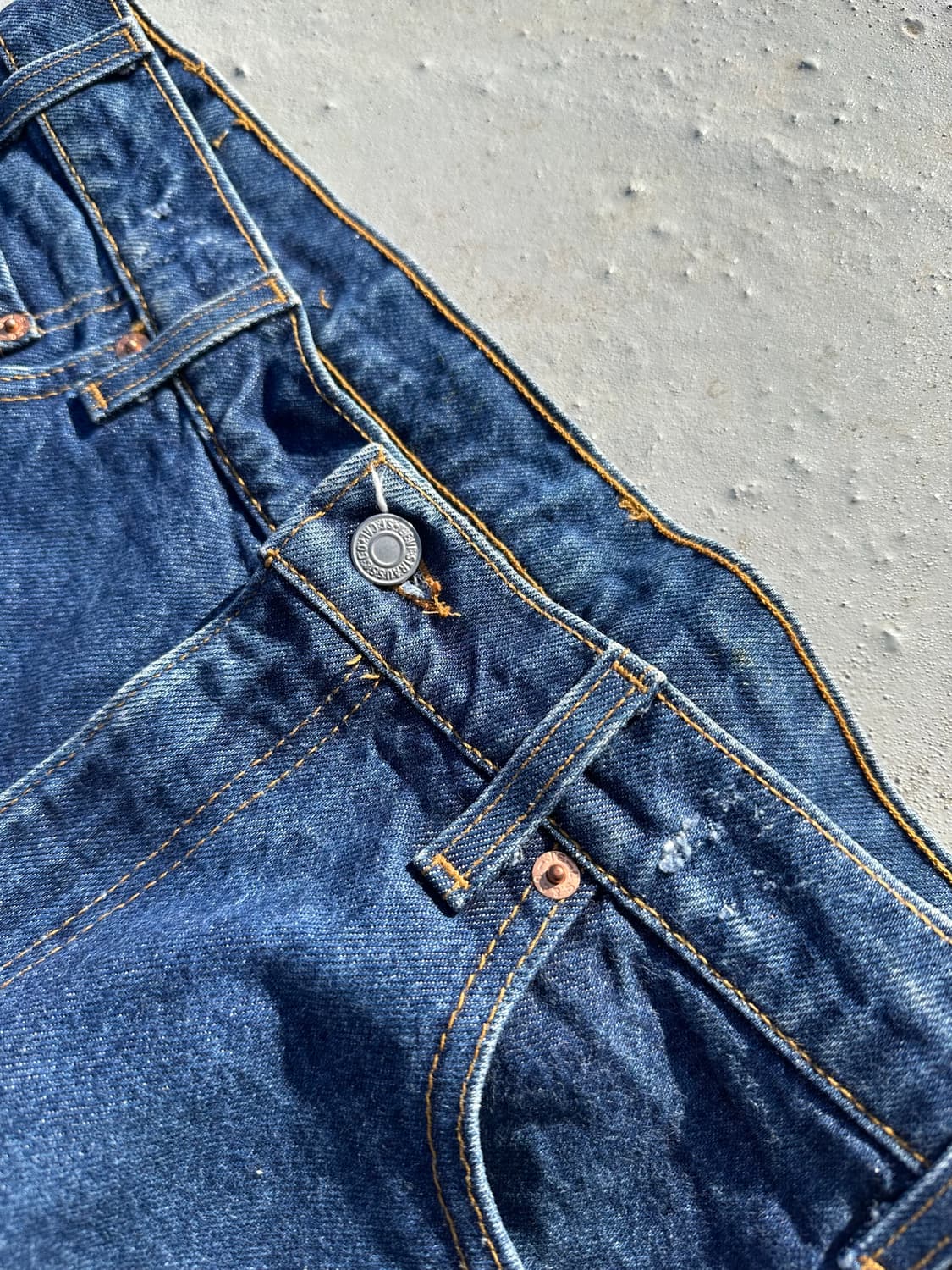 90s Vintage Levi's 517 리바이스 플레어핏 데님팬츠 상품이미지4