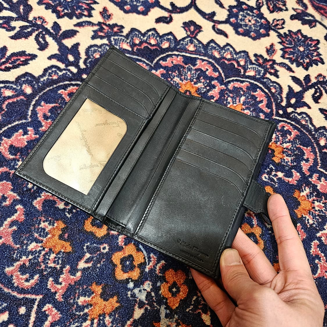 살바토레 페라가모 빈티지 가죽 지갑  상품이미지7