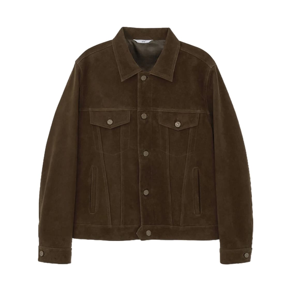 [M] STU 고트 스웨이드 트러커 자켓 브라운 상품이미지2