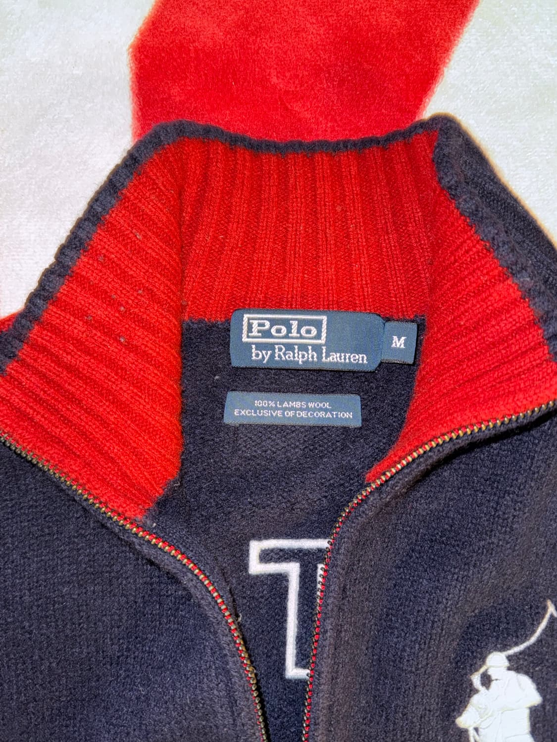 (m) 폴로 빅포니 치프키프 니트집업 상품이미지3