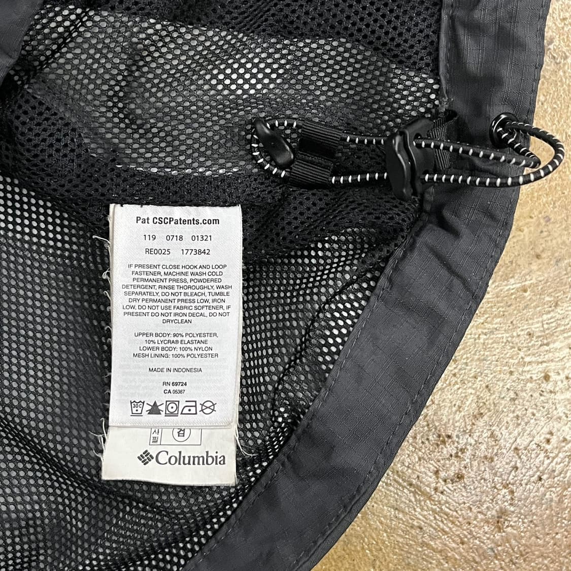 [정품/L] 컬럼비아 블랙 그레이 바람막이 자켓 b19 상품이미지6