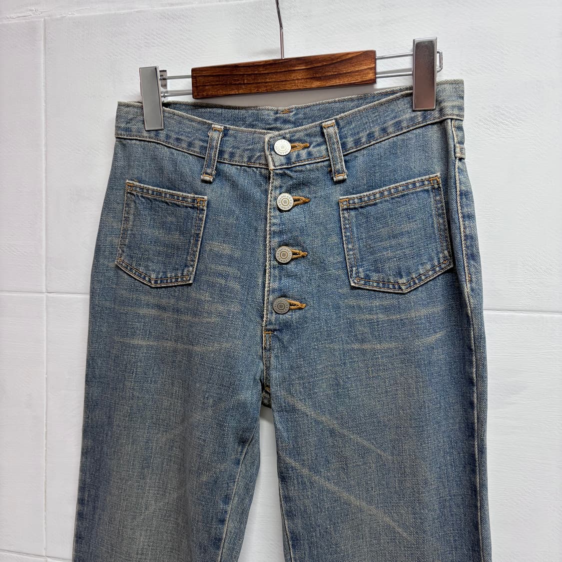 90's WRANGLER 랭글러 데님 부츠컷 JPN 상품이미지2