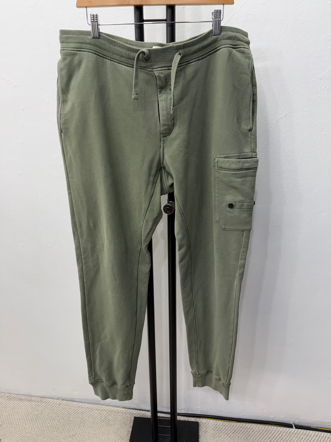 정품) 스톤아일랜드 남성 카고 조거 팬츠 그린 XL 상품이미지1