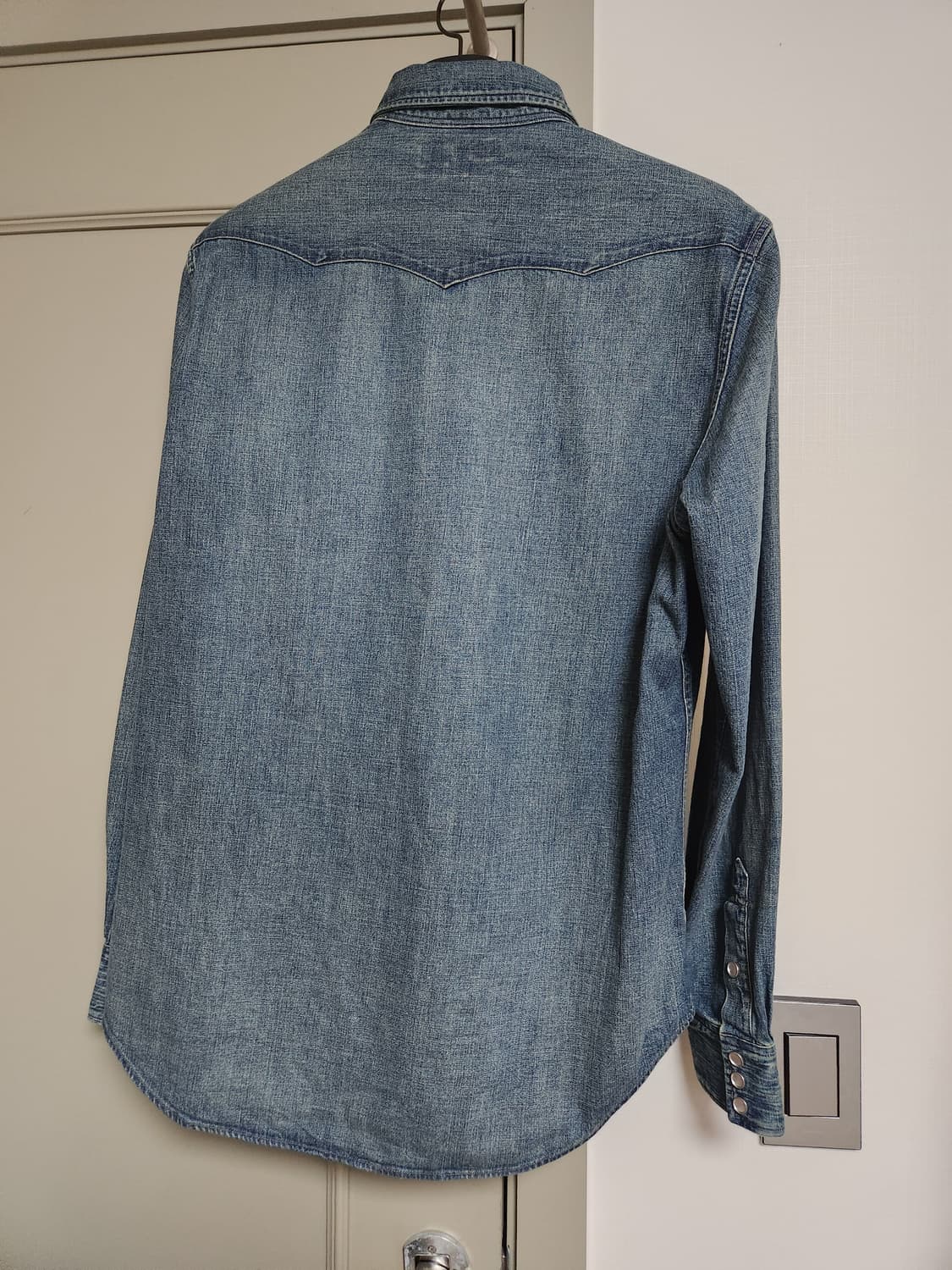 RRL 인디고 버팔로 웨스턴셔츠 L 상태최상 상품이미지3