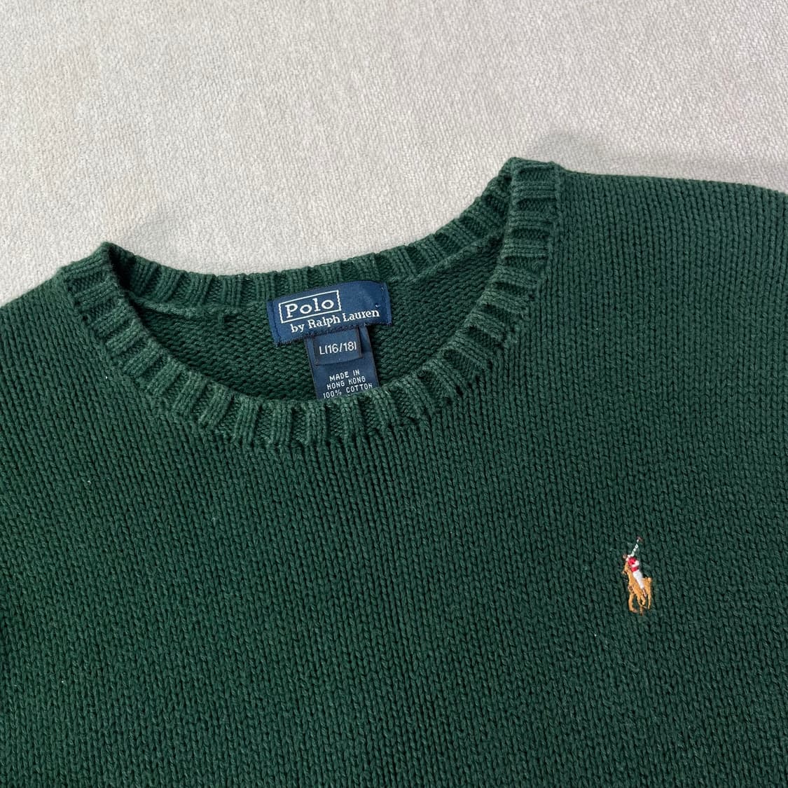 95 폴로랄프로렌 코튼 니트 상품이미지2