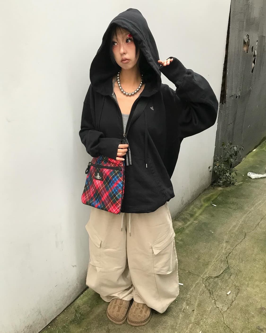 Vivienne Westwood ORB Two-way Hood 집업 상품이미지1