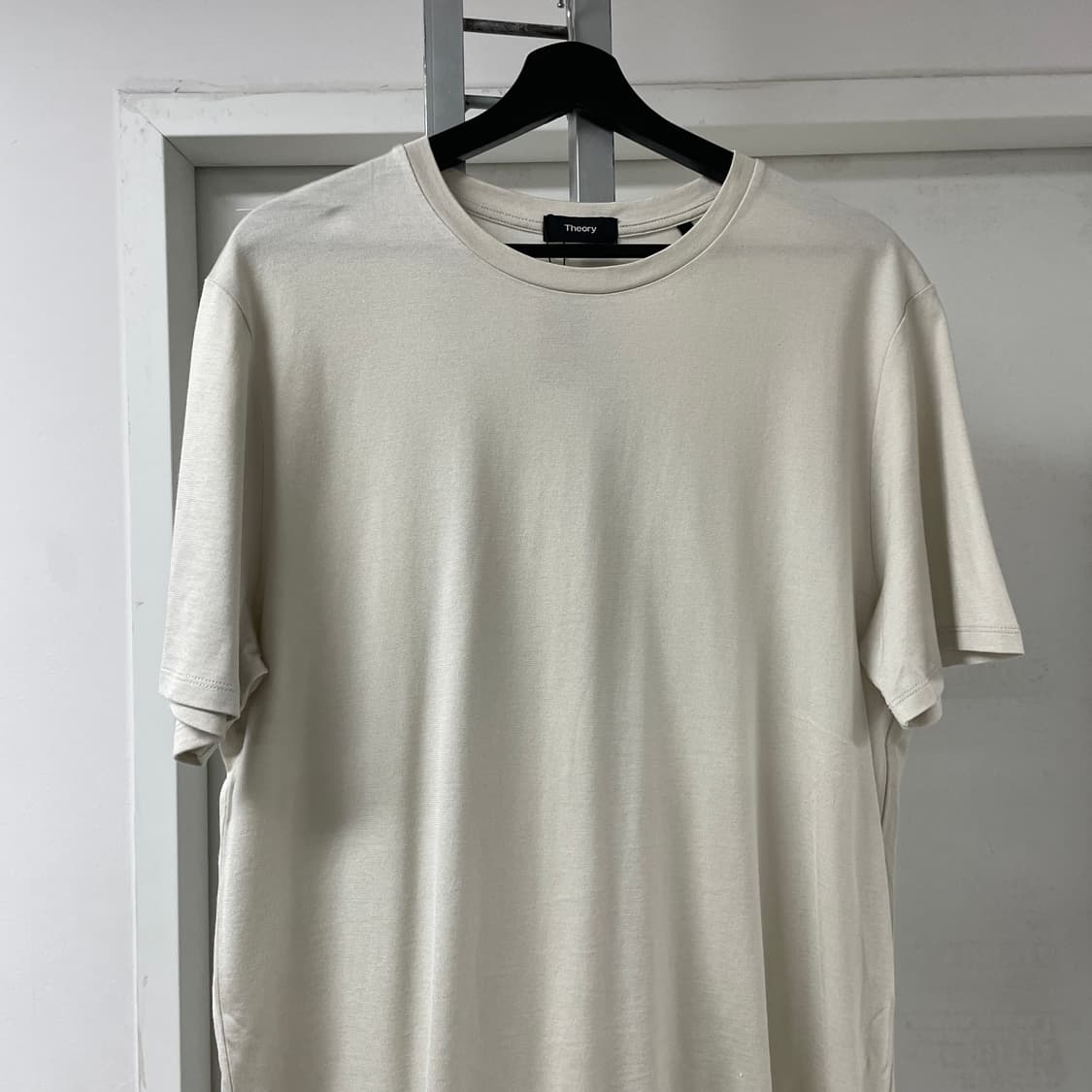 띠어리 반팔 티셔츠 베이지 L 상품이미지2