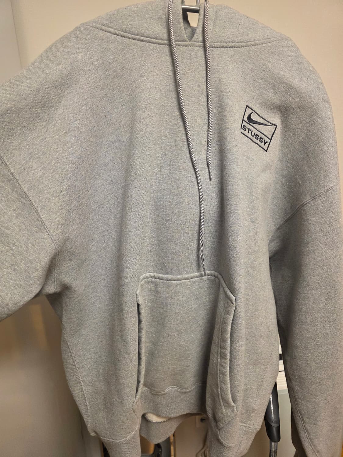 나이키 스투시 회색 후드티 M사이즈 상품이미지2