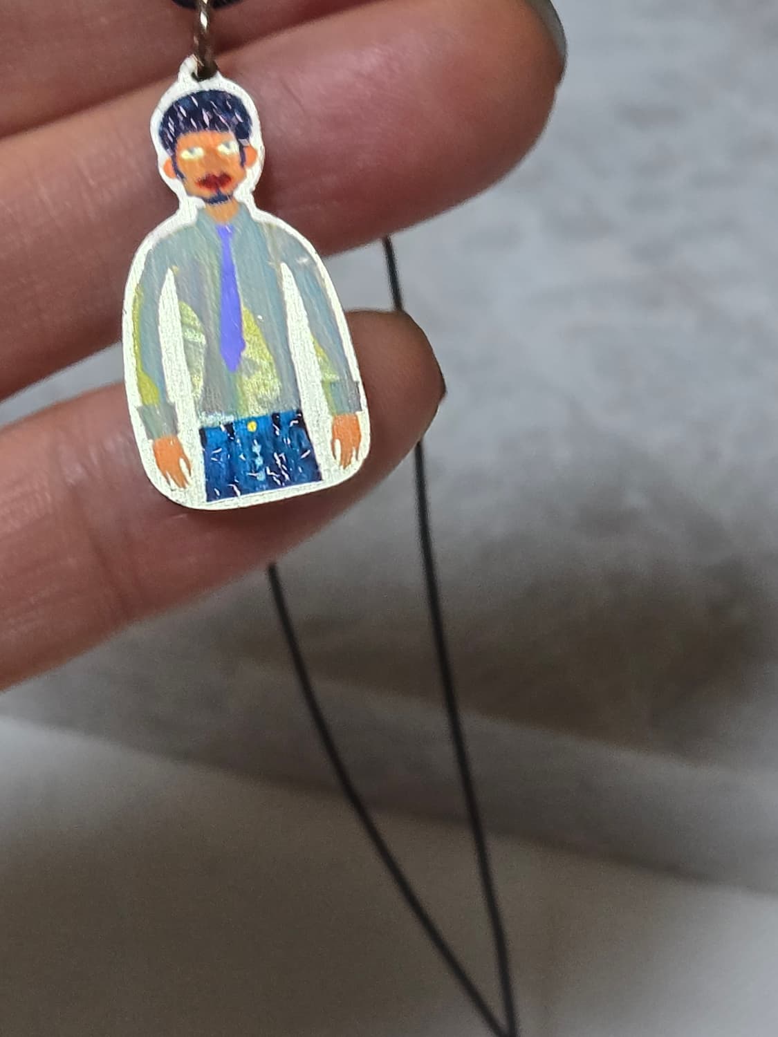 은판염색 실버925 목걸이 상품이미지2