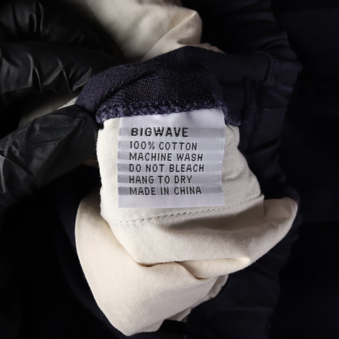 빅웨이브 네이비 코튼 이지 워크 팬츠 L 상품이미지6