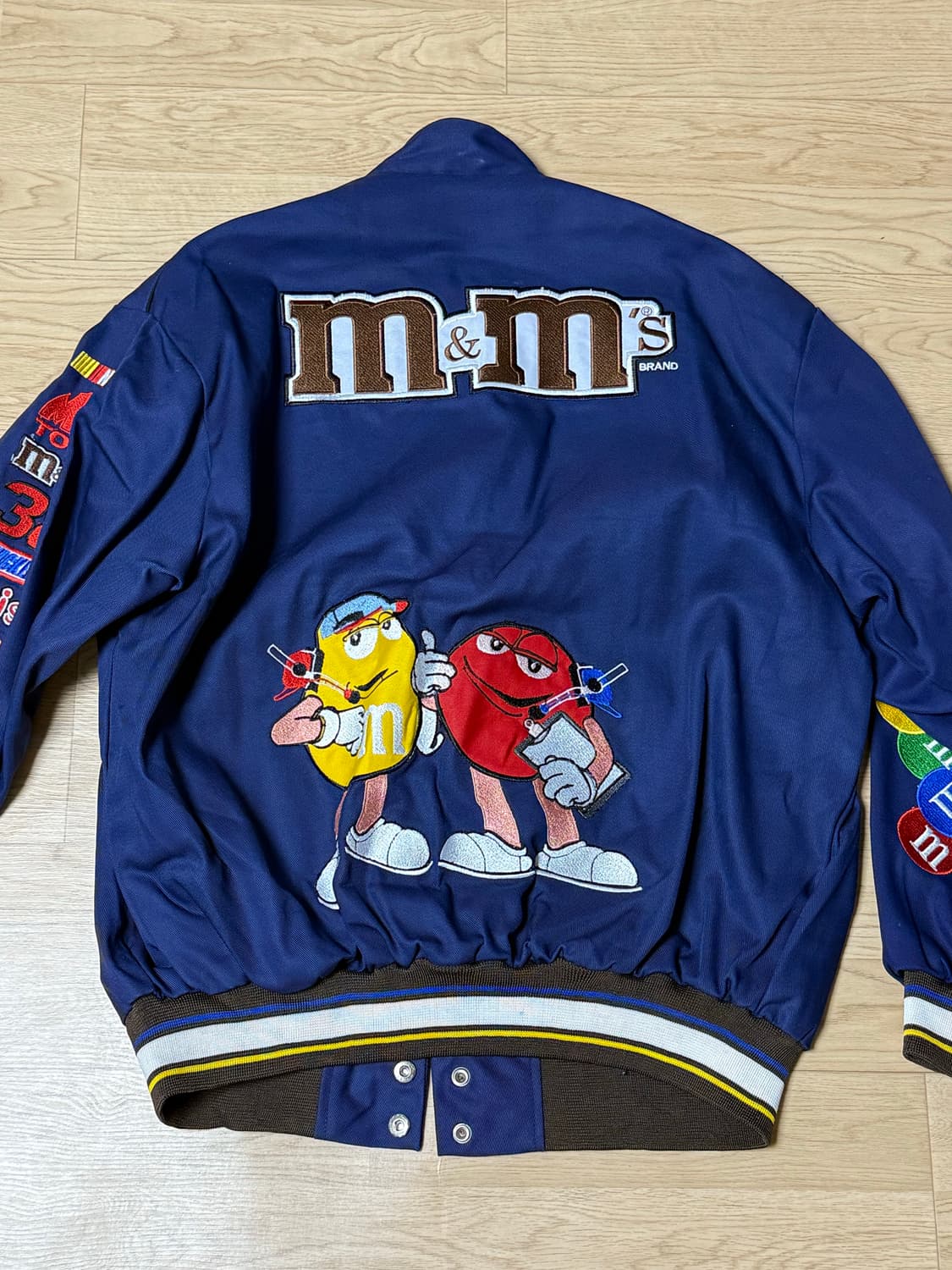 M&Ms 네이비 레이싱자켓 상품이미지2