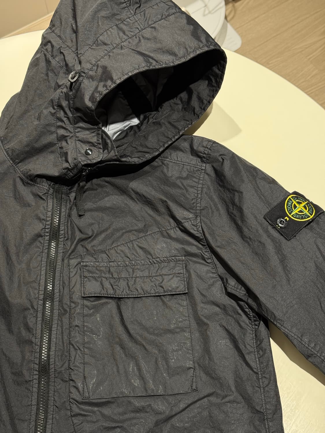 스톤아일랜드 22ss 멤브라나 블랙 상품이미지1