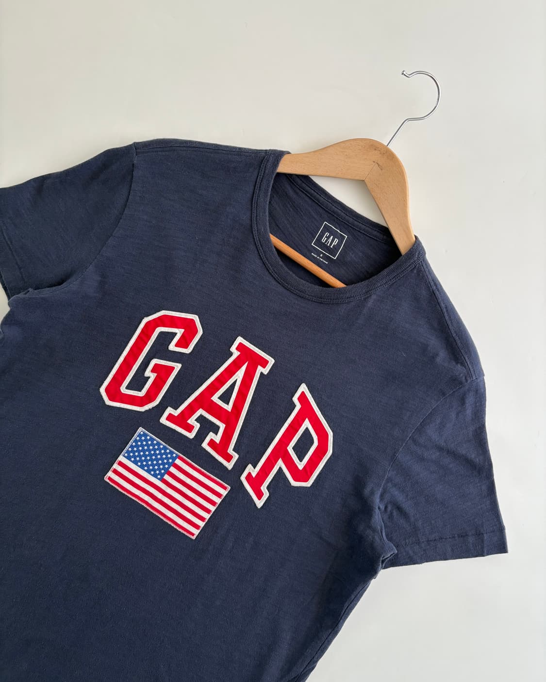 Gap 갭 네이비컬러 성조기로고 티셔츠 상품이미지5